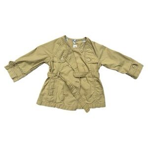 GAP Kids Tan Trench Coat